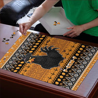 Chicken Christmas Puzzle F Caw F - Wonder Print Shop