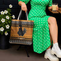 Chicken Christmas Tote Bag F Caw F - Wonder Print Shop