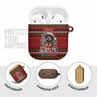 Dachshund Christmas AirPods Case Merry Dachmas - Wonder Print Shop