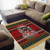 Dachshund Christmas Area Rug Merry Dachmas - Wonder Print Shop