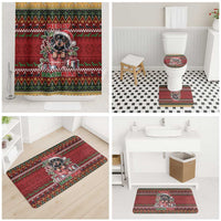Dachshund Christmas Bathroom Set Merry Dachmas - Wonder Print Shop