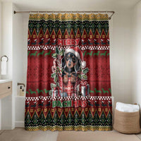 Dachshund Christmas Bathroom Set Merry Dachmas - Wonder Print Shop