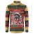 Dachshund Christmas Button Sweatshirt Merry Dachmas - Wonder Print Shop