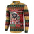 Dachshund Christmas Button Sweatshirt Merry Dachmas - Wonder Print Shop