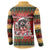 Dachshund Christmas Button Sweatshirt Merry Dachmas - Wonder Print Shop