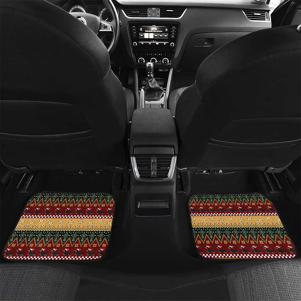 Dachshund Christmas Car Mats Merry Dachmas - Wonder Print Shop