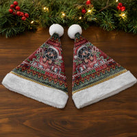 Dachshund Christmas Santa Hat Merry Dachmas - Wonder Print Shop