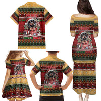 Dachshund Christmas Family Matching Puletasi and Hawaiian Shirt Merry Dachmas - Wonder Print Shop