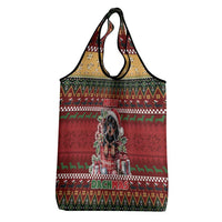 Dachshund Christmas Grocery Bag Merry Dachmas - Wonder Print Shop
