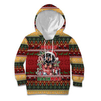 Dachshund Christmas Kid Hoodie Merry Dachmas - Wonder Print Shop