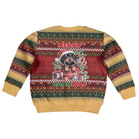 Dachshund Christmas Kid Ugly Christmas Sweater Merry Dachmas - Wonder Print Shop