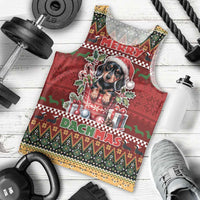 Dachshund Christmas Men Tank Top Merry Dachmas - Wonder Print Shop