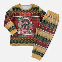 Dachshund Christmas Pajama Set Merry Dachmas - Wonder Print Shop