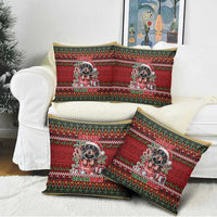 Dachshund Christmas Pillow Cover Merry Dachmas - Wonder Print Shop