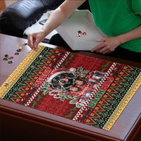 Dachshund Christmas Puzzle Merry Dachmas - Wonder Print Shop