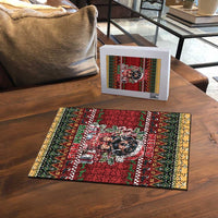 Dachshund Christmas Puzzle Merry Dachmas - Wonder Print Shop