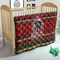 Dachshund Christmas Quilt Merry Dachmas - Wonder Print Shop