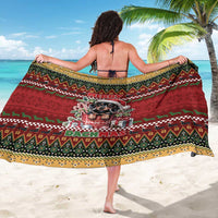 Dachshund Christmas Sarong Merry Dachmas - Wonder Print Shop