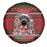 Dachshund Christmas Spare Tire Cover Merry Dachmas - Wonder Print Shop