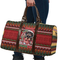 Dachshund Christmas Travel Bag Merry Dachmas - Wonder Print Shop
