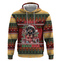 Dachshund Christmas Zip Hoodie Merry Dachmas - Wonder Print Shop