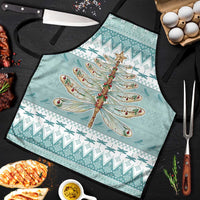 Dragonfly Christmas Apron Frosty Minty Xmas Tree - Wonder Print Shop