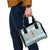 Dragonfly Christmas Shoulder Handbag Frosty Minty Xmas Tree - Wonder Print Shop