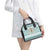 Dragonfly Christmas Shoulder Handbag Frosty Minty Xmas Tree - Wonder Print Shop