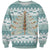 Dragonfly Christmas Sweatshirt Frosty Minty Xmas Tree - Wonder Print Shop