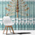 Dragonfly Christmas Window Curtain Frosty Minty Xmas Tree - Wonder Print Shop