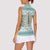 Dragonfly Christmas Women Sleeveless Polo Shirt Frosty Minty Xmas Tree - Wonder Print Shop