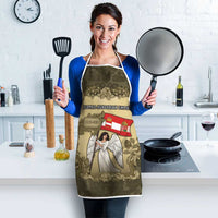 Austria-Hungary Apron Angel Holding A Flag Vintage Style - Wonder Print Shop