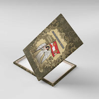 Austria-Hungary Canvas Wall Art Angel Holding A Flag Vintage Style - Wonder Print Shop
