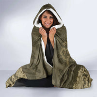 Austria-Hungary Hooded Blanket Angel Holding A Flag Vintage Style - Wonder Print Shop