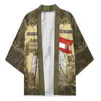 Personalized Austria-Hungary Kimono Angel Holding A Flag Vintage Style - Wonder Print Shop