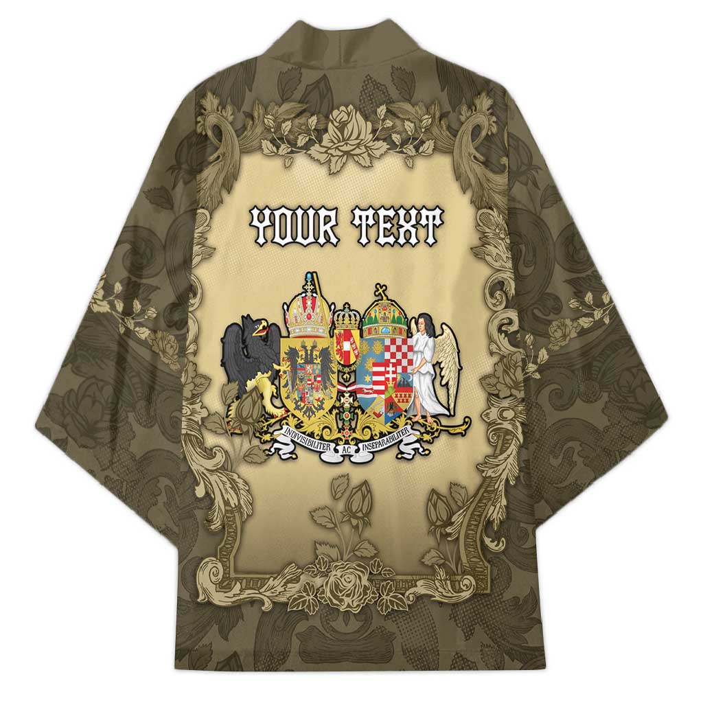 Personalized Austria-Hungary Kimono Angel Holding A Flag Vintage Style - Wonder Print Shop