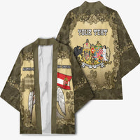 Personalized Austria-Hungary Kimono Angel Holding A Flag Vintage Style - Wonder Print Shop
