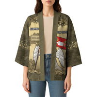 Personalized Austria-Hungary Kimono Angel Holding A Flag Vintage Style - Wonder Print Shop