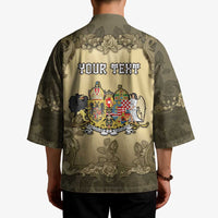 Personalized Austria-Hungary Kimono Angel Holding A Flag Vintage Style - Wonder Print Shop