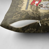 Austria-Hungary Pillow Cover Angel Holding A Flag Vintage Style - Wonder Print Shop