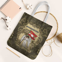 Austria-Hungary Tote Bag Angel Holding A Flag Vintage Style - Wonder Print Shop