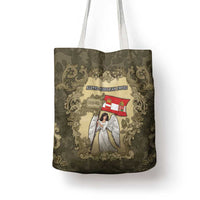 Austria-Hungary Tote Bag Angel Holding A Flag Vintage Style - Wonder Print Shop