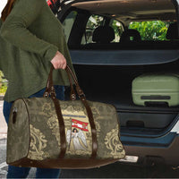 Austria-Hungary Travel Bag Angel Holding A Flag Vintage Style - Wonder Print Shop
