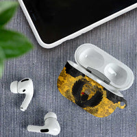 German Empire AirPods Case Imperial Black Eagle With Baroque Patterns - Wonder Print Shop
