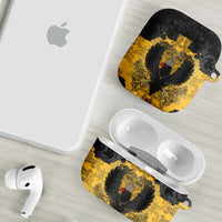German Empire AirPods Case Imperial Black Eagle With Baroque Patterns - Wonder Print Shop
