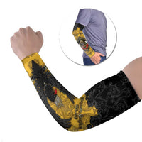Personalized German Empire Arm Sleeves Imperial Black Eagle With Baroque Patterns - Wonder Print Shop