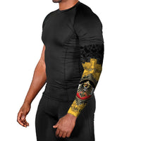 Personalized German Empire Arm Sleeves Imperial Black Eagle With Baroque Patterns - Wonder Print Shop