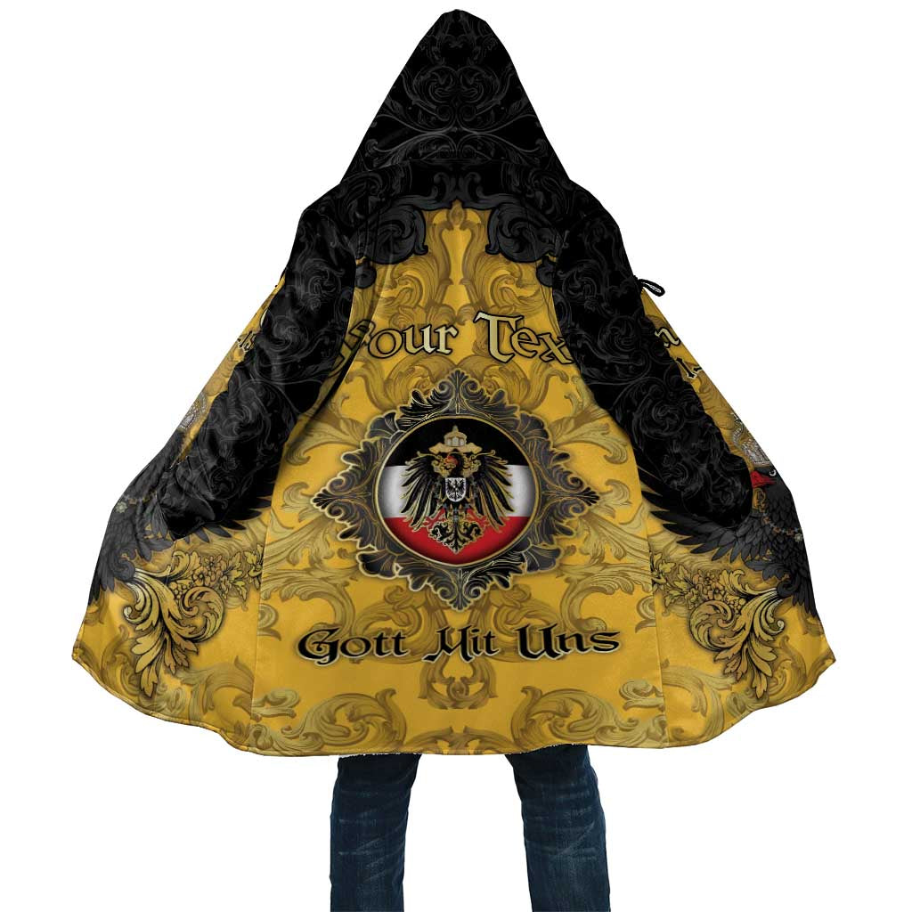 Personalized German Empire Cloak Imperial Black Eagle With Baroque Patterns - Wonder Print Shop