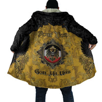Personalized German Empire Cloak Imperial Black Eagle With Baroque Patterns - Wonder Print Shop