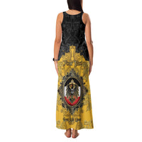 Personalized German Empire Family Matching Tank Maxi Dress and Hawaiian Shirt Imperial Black Eagle With Baroque Patterns - Wonder Print Shop
